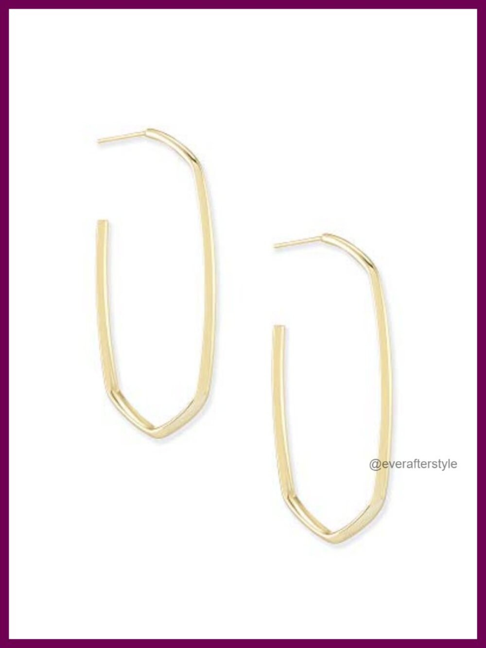 Gold-Plated Statement Earrings for Women - Danielle Style